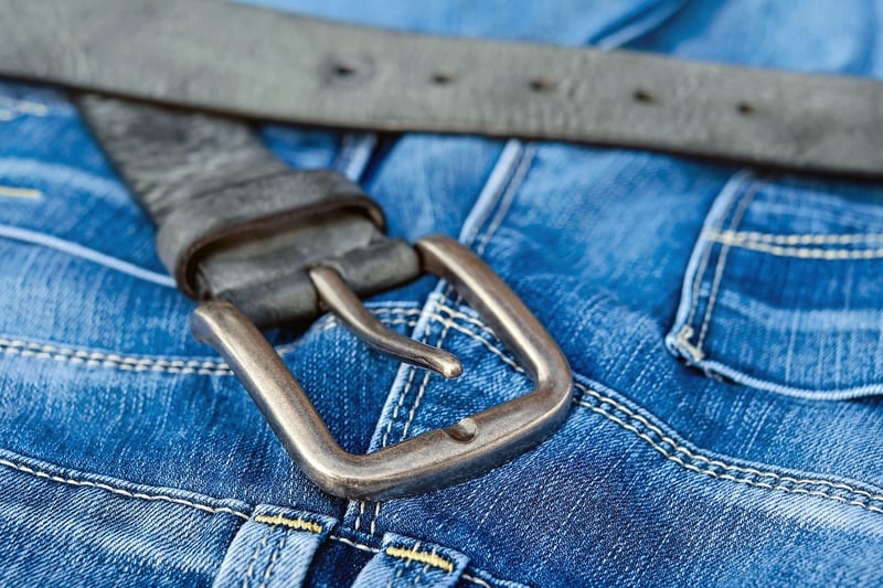 Upcycled denim fabric